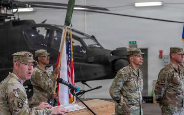 Task Force Vipers transfer authority to Task Force Gunfighters