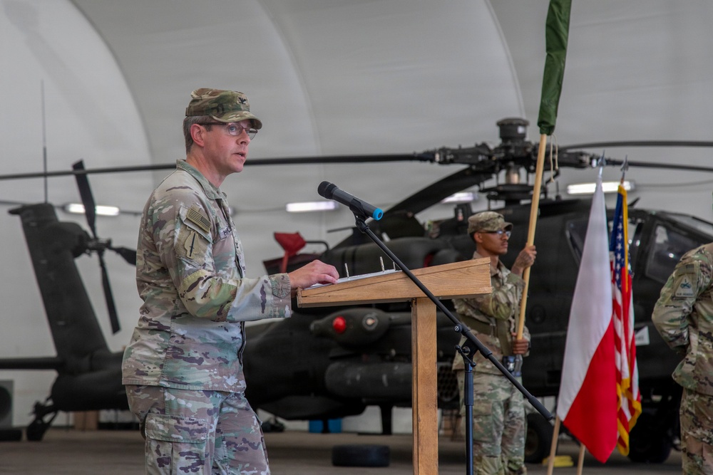 Task Force Vipers transfer authority to Task Force Gunfighters