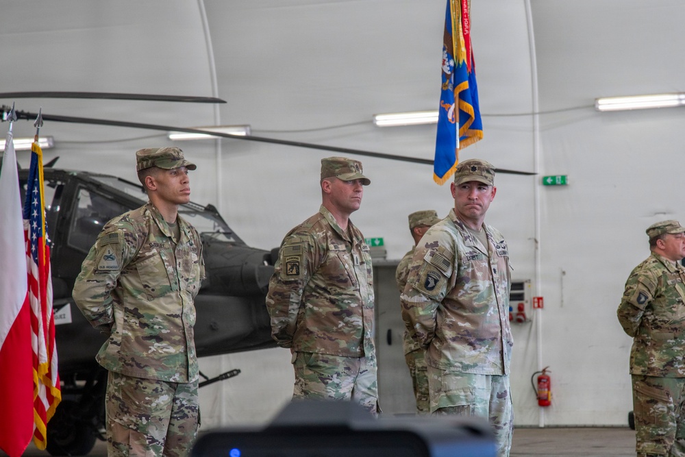 Task Force Vipers transfer authority to Task Force Gunfighters