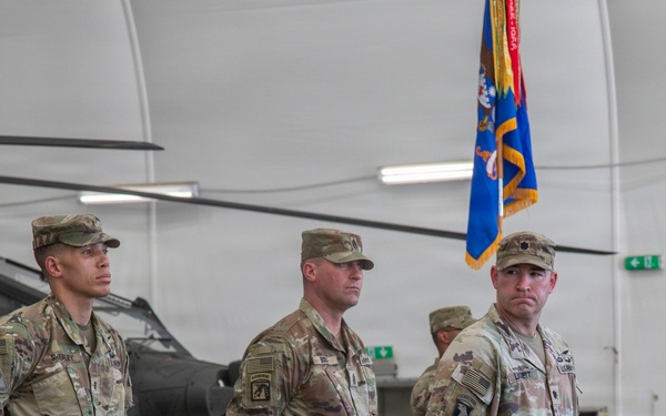 Task Force Vipers transfer authority to Task Force Gunfighters