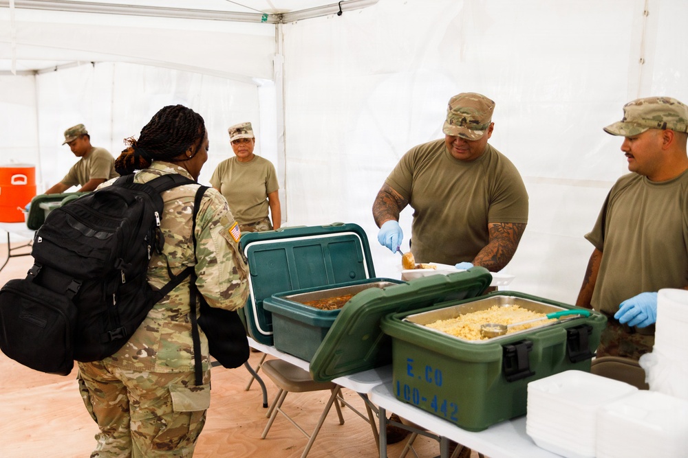 Army Reserve Field Feeding Supports Valiant Shield 2026