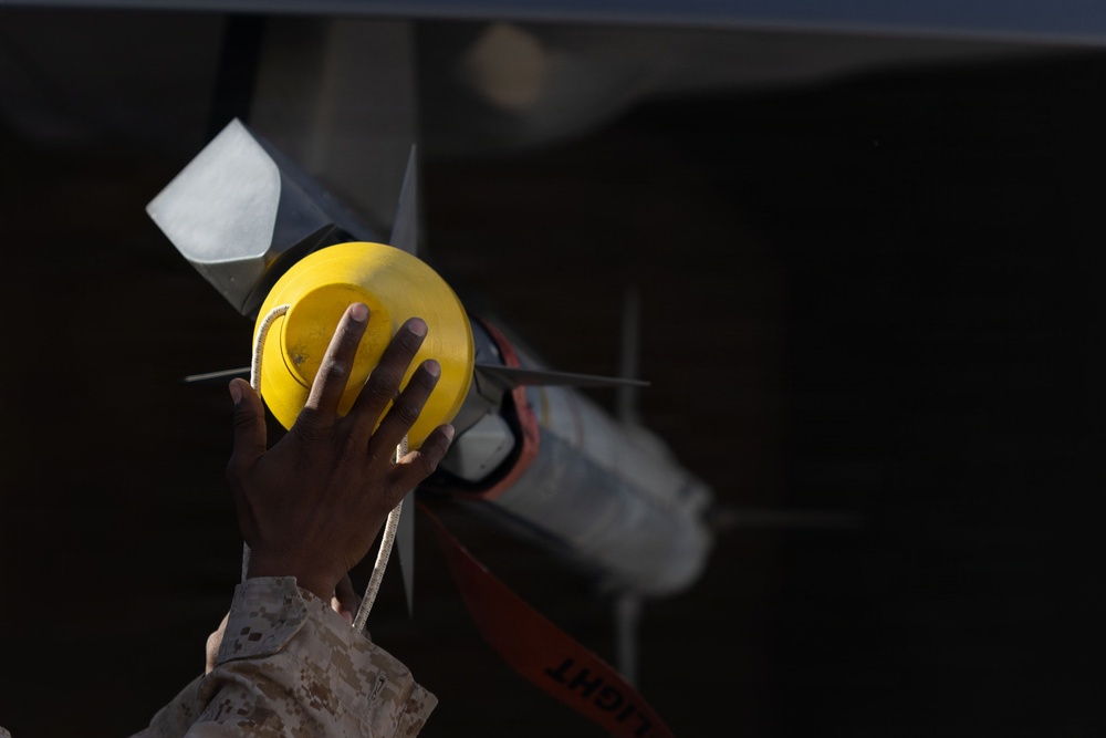 U.S. Marines execute Squadron Flight Operations