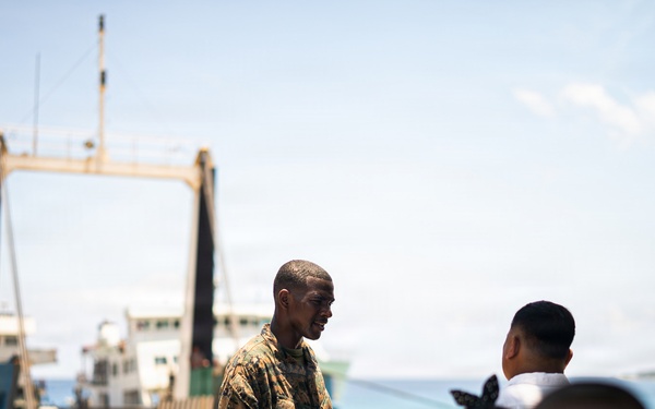 3rd Marine Littoral Regiment disembarks for maritime key terrain security operations during KAMANDAG 10