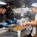 Local Baltimore chefs prepare food for USS Arlington’s (LPD 24) crew during SAIL 250 Maryland &amp; Airshow Baltimore.