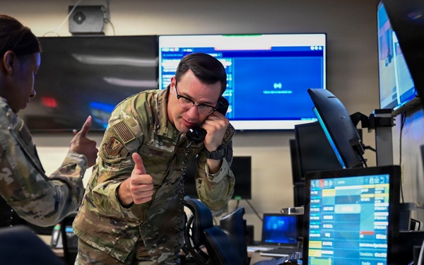 125th Fighter Wing command post Airmen train for fighter alert missions