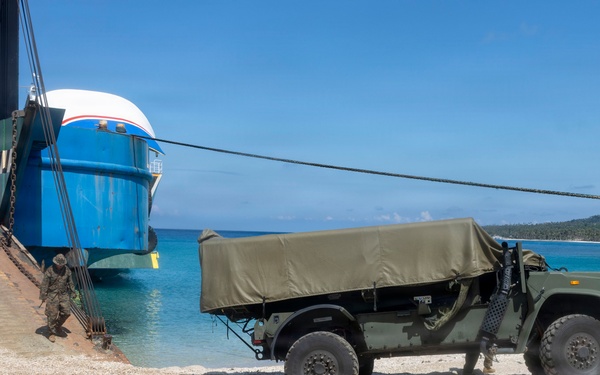 3rd Marine Littoral Regiment disembarks for maritime key terrain security operations during KAMANDAG 10