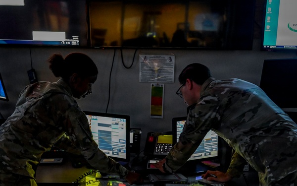 125th Fighter Wing command post Airmen train for fighter alert missions