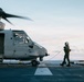 11th MEU Marines, Sailors Conduct Flight Operations Aboard USS Boxer