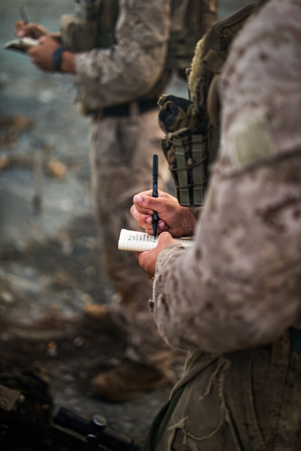 3rd Littoral Combat Team Marines conduct ambush patrols during Tactical Small Unit Leaders Course