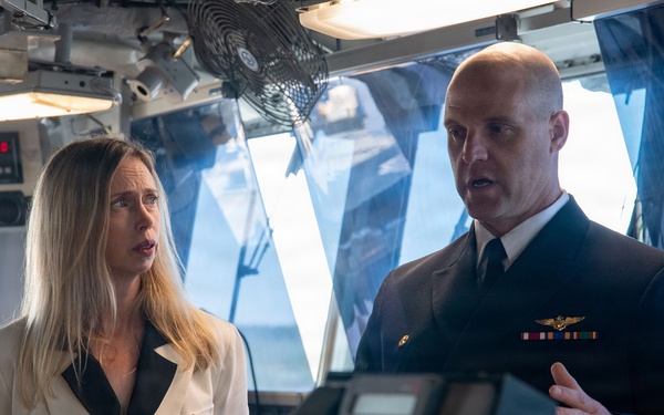 USS Mount Whitney Hosts Key Leader Engagement in Klaipeda, Lithuania