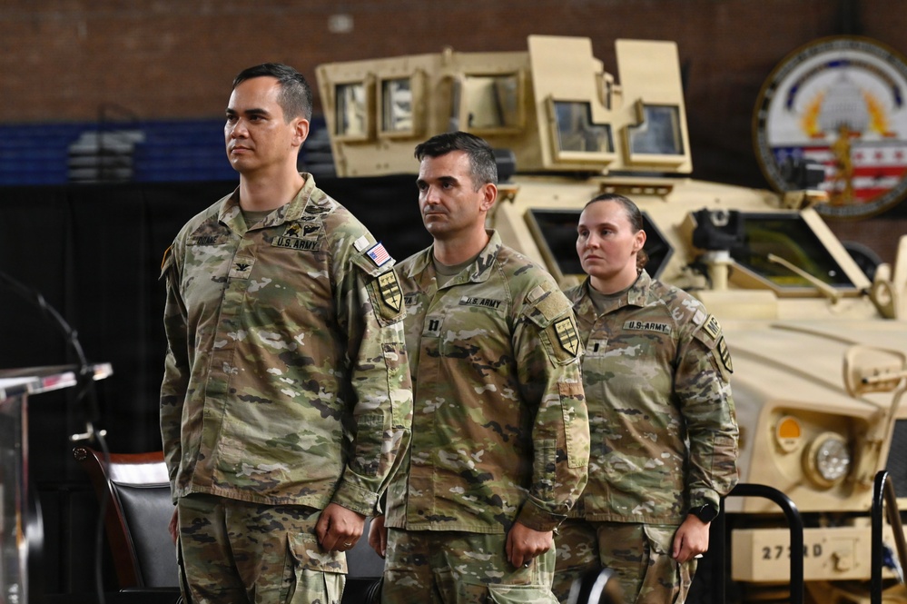 273rd Military Police Company Change of Command Ceremony