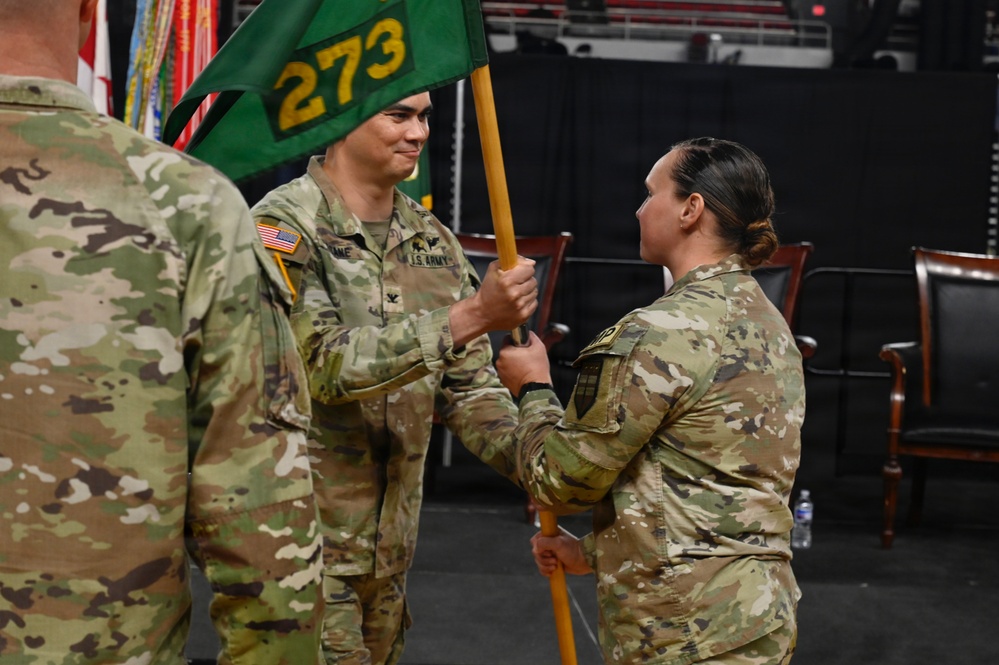 273rd Military Police Company Change of Command Ceremony