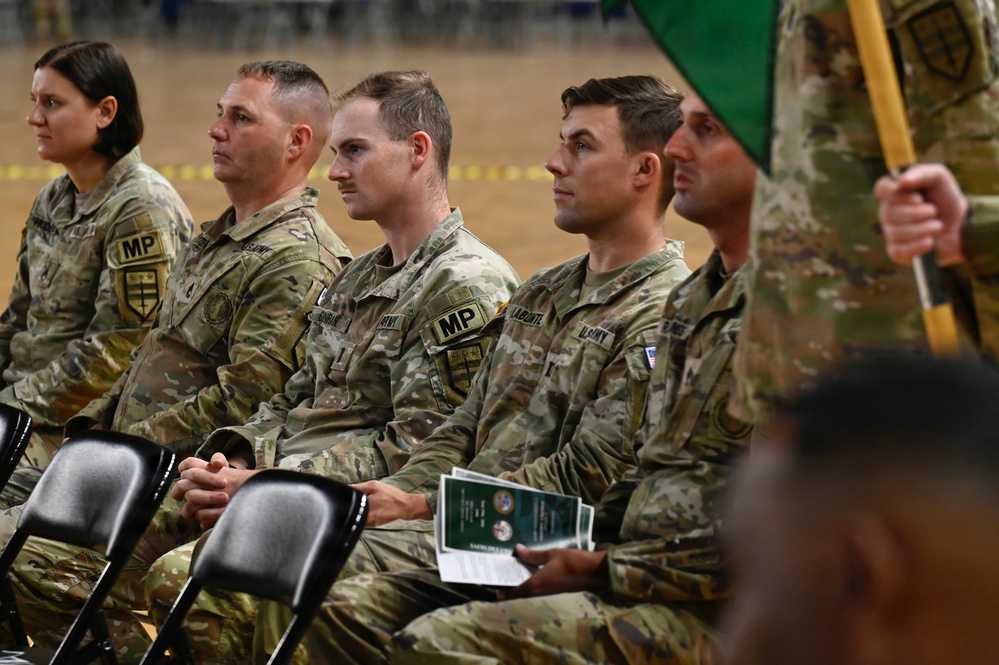 273rd Military Police Company Change of Command Ceremony