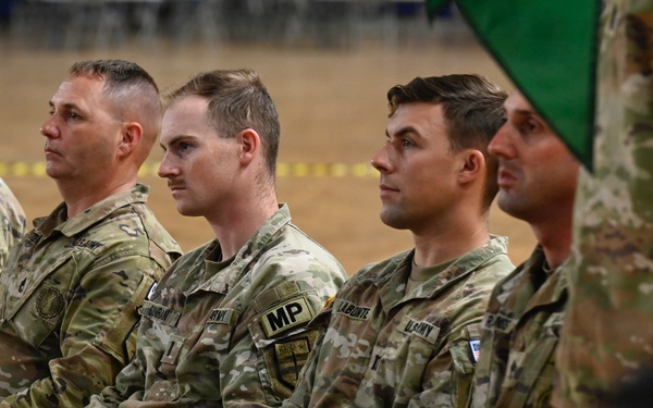 273rd Military Police Company Change of Command Ceremony