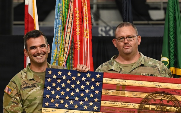 273rd Military Police Company Change of Command Ceremony