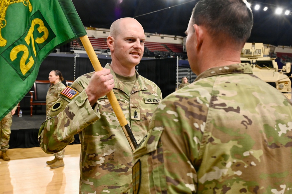 273rd Military Police Company Change of Command Ceremony