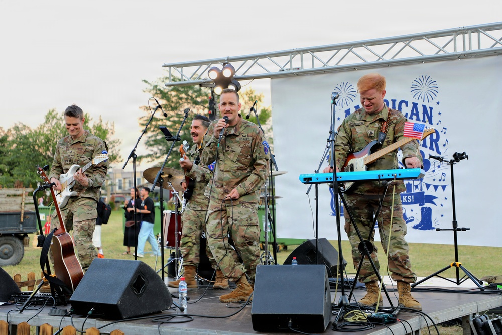 United States Army Europe and Africa Band and Chorus' Freegroove in North Madedonia