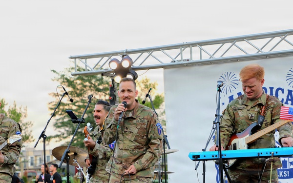 United States Army Europe and Africa Band and Chorus' Freegroove in North Madedonia