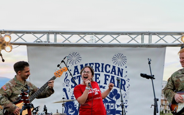 United States Army Europe and Africa Band and Chorus' Freegroove in North Macedonia.
