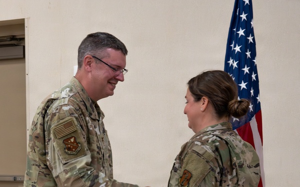 181st Intelligence Wing leadership visit units at annual training