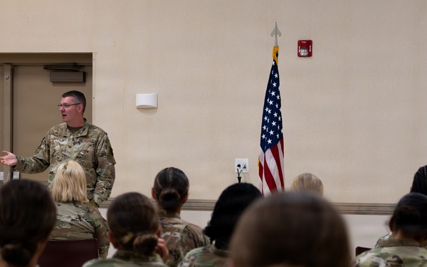 181st Intelligence Wing leadership visit units at annual training