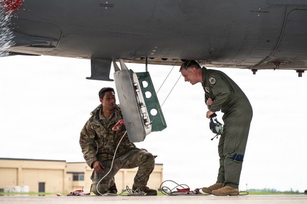 Mission Complete: Col. Jimmy Schlabach Takes His Final Flight at Minot AFB