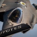 KC-135 enables F-35 operations through aerial refueling in CENTCOM