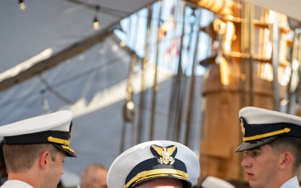 Coast Guard Cutter Eagle, senior leaders participate in Sail250 Virginia events