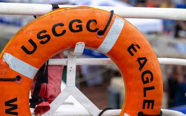 Coast Guard Cutter Eagle, senior leaders participate in Sail250 Virginia events