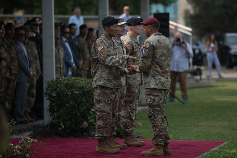 SETAF-AF conducts change of command ceremony