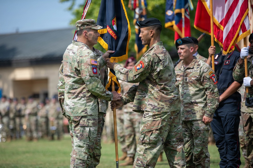 SETAF-AF conducts change of command ceremony