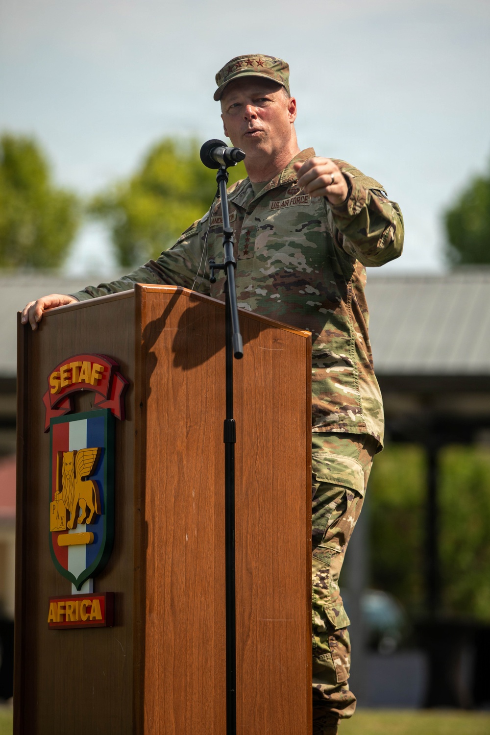 SETAF-AF conducts change of command ceremony