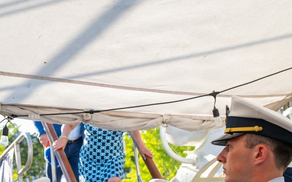 Coast Guard Cutter Eagle, senior leaders participate in Sail250 Virginia events