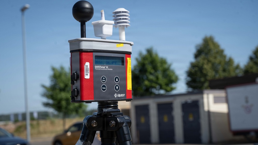 Bioenvironmental engineering team defends against the heatwave with exact measurements