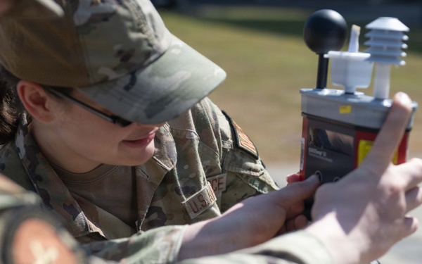 Bioenvironmental engineering team defends against the heatwave with exact measurements