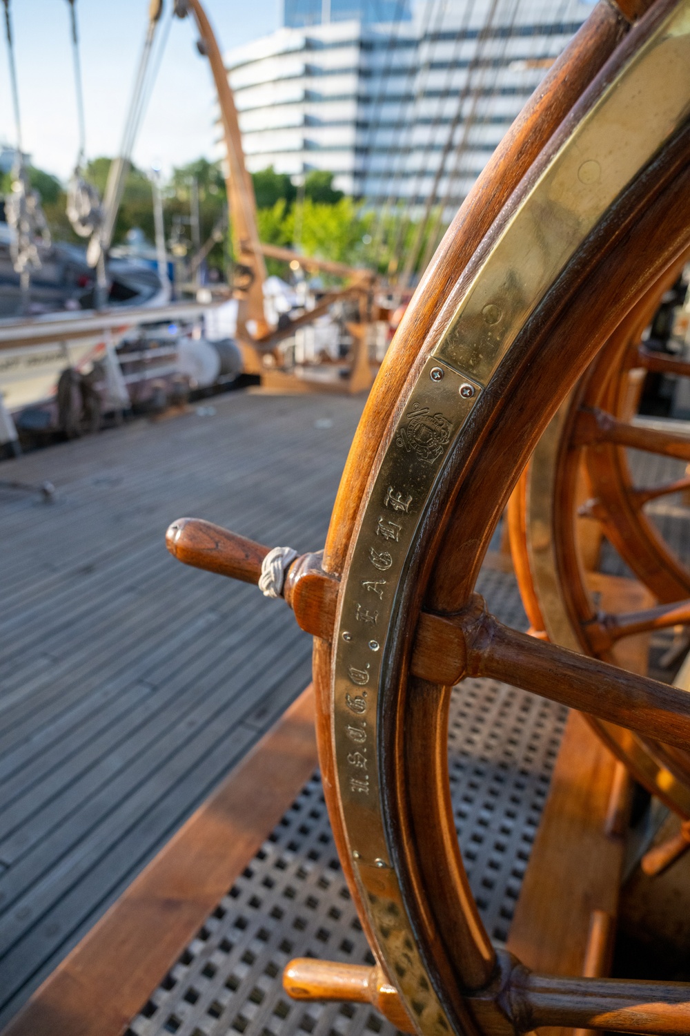 Coast Guard Cutter Eagle, senior leaders participate in Sail250 Virginia events