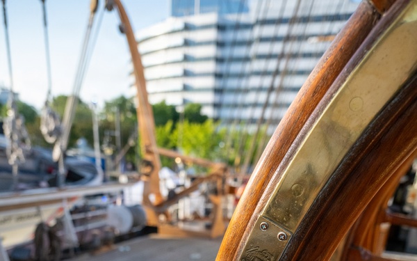 Coast Guard Cutter Eagle, senior leaders participate in Sail250 Virginia events