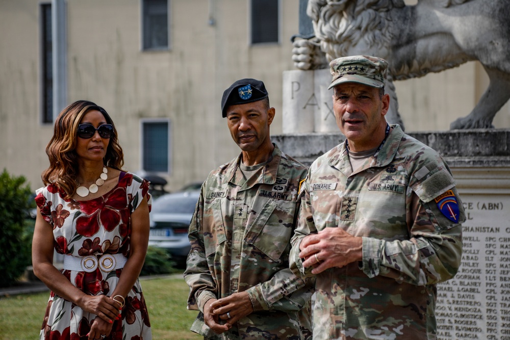 SETAF-AF changes command from MG Gainey to MG Brown