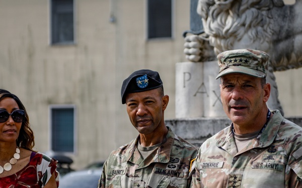 SETAF-AF changes command from MG Gainey to MG Brown