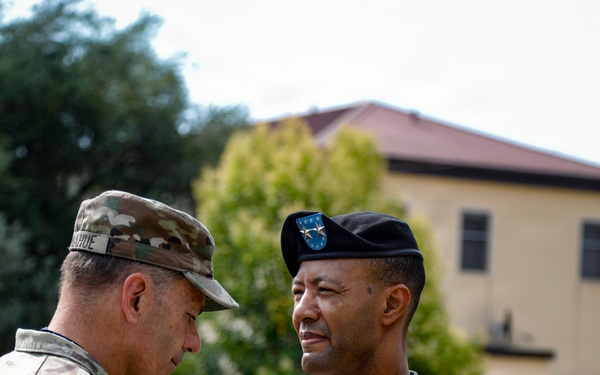 SETAF-AF changes command from MG Gainey to MG Brown