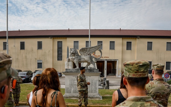 SETAF-AF changes command from MG Gainey to MG Brown