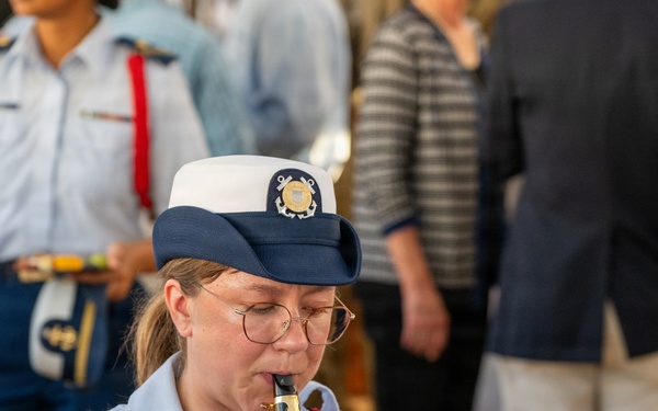 Coast Guard Cutter Eagle, senior leaders participate in Sail250 Virginia events