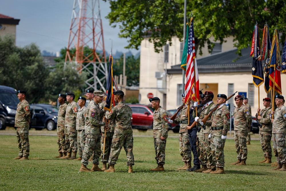 SETAF-AF changes command from MG Gainey to MG Brown
