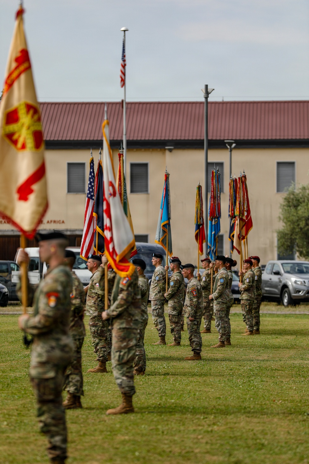 SETAF-AF changes command from MG Gainey to MG Brown