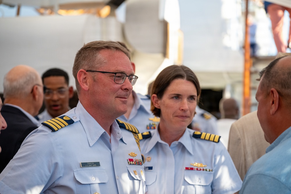 Coast Guard Cutter Eagle, senior leaders participate in Sail250 Virginia events