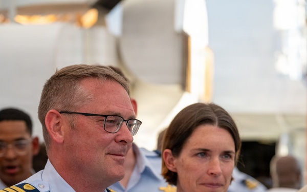 Coast Guard Cutter Eagle, senior leaders participate in Sail250 Virginia events