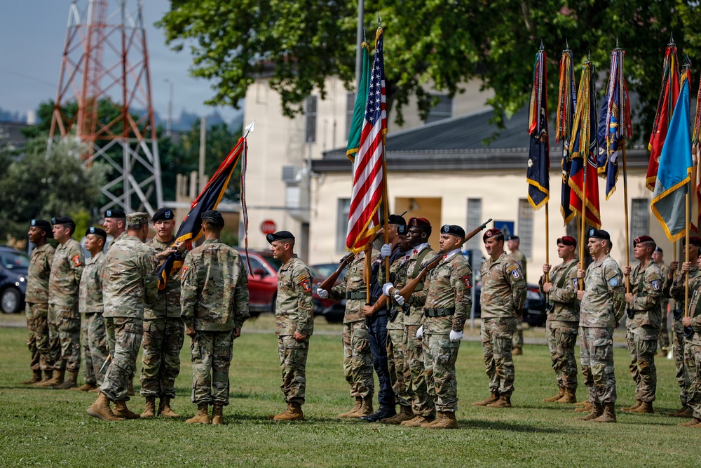 SETAF-AF changes command from MG Gainey to MG Brown
