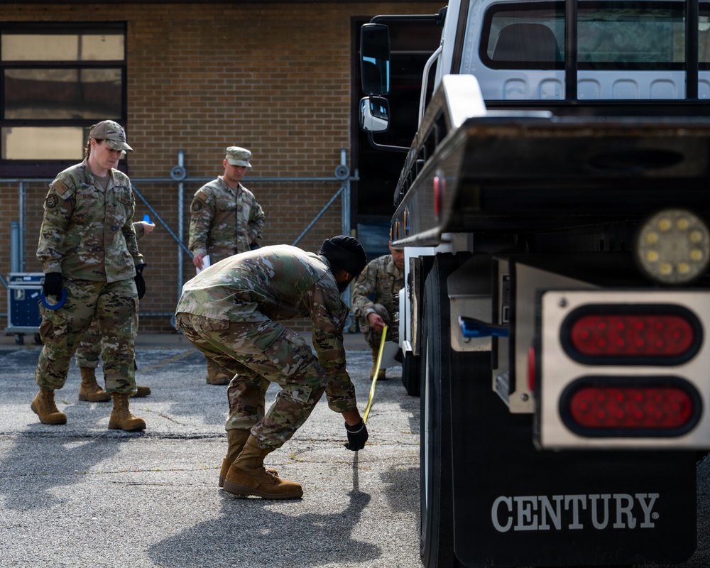 181st Logistics Readiness Squadron drill training