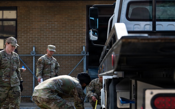 181st Logistics Readiness Squadron drill training