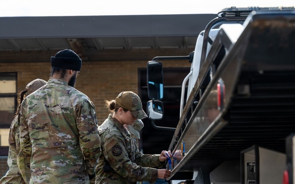 181st Logistics Readiness Squadron drill training